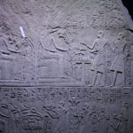 Stele with the god Sobek